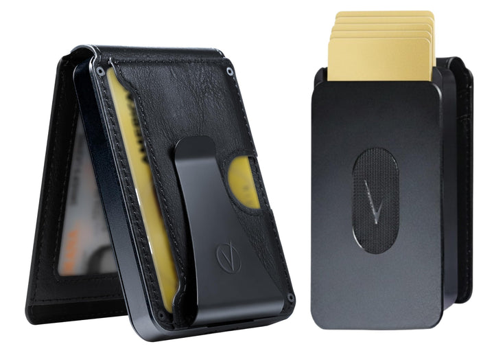 Vantamo Premium Wallet for Men with Money Clip &amp; Card Holder, Compact &amp; Slim Wallet with RFID, 8-12 Cards, Perfect Gifts for Men