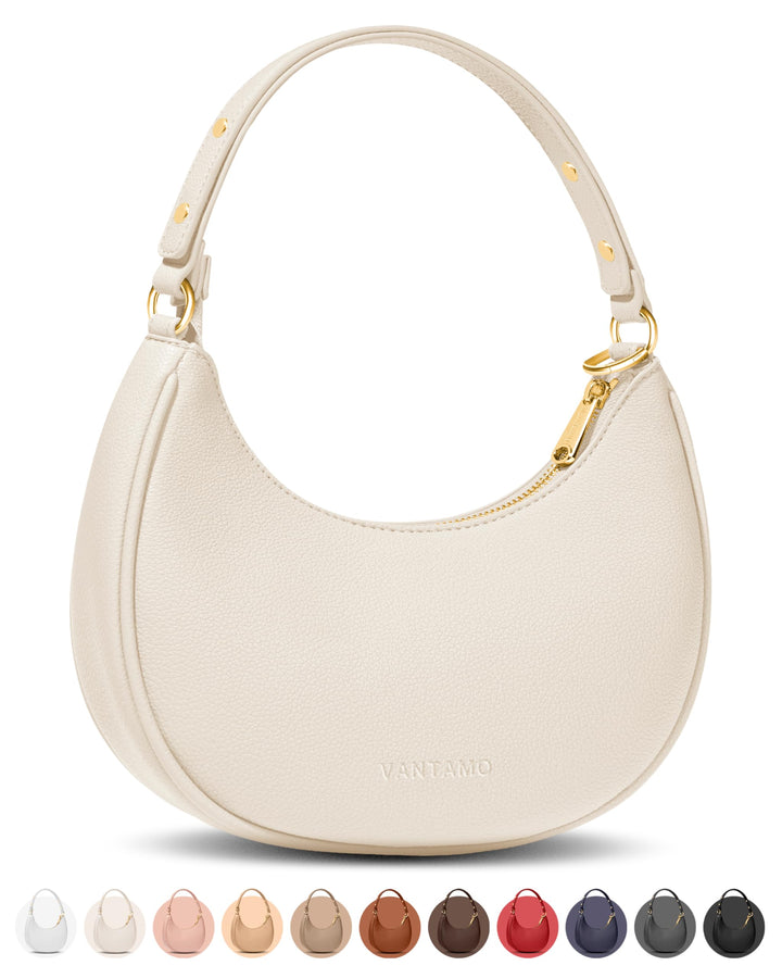 Crescent Bags For Women with RFID Protection