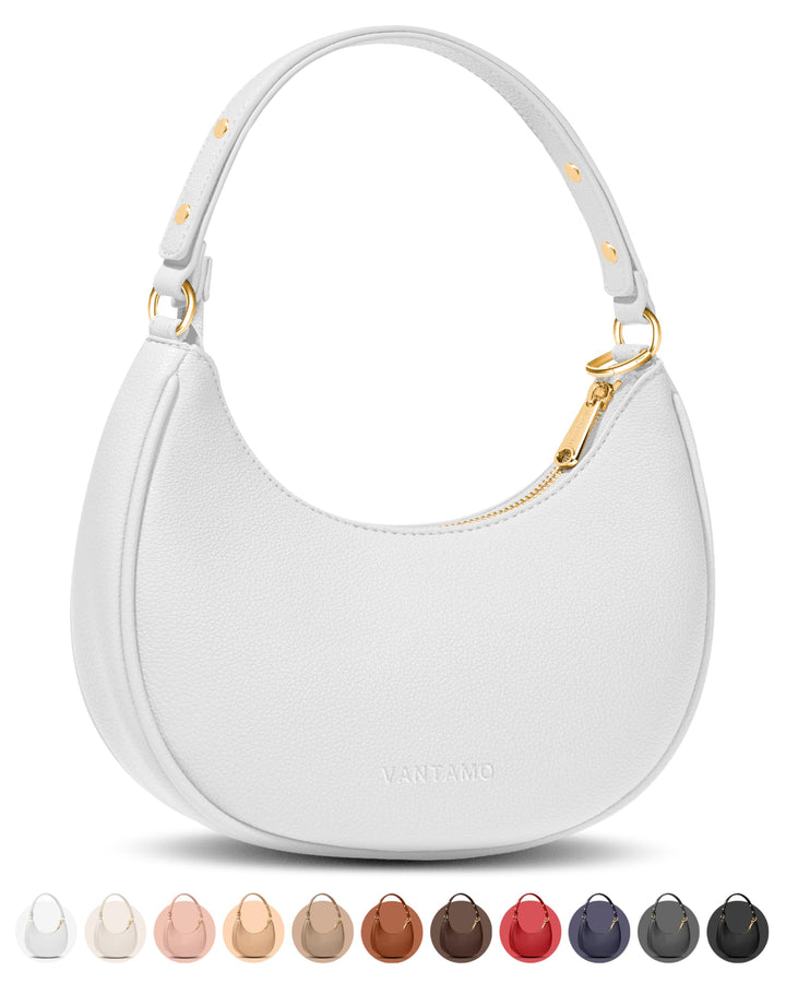 Crescent Bags For Women with RFID Protection