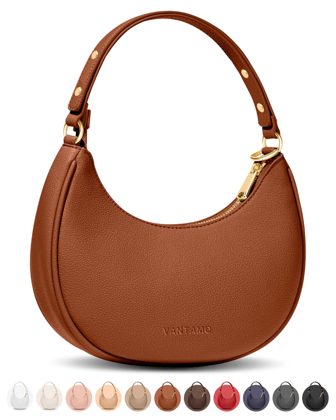 Crescent Bags For Women with RFID Protection