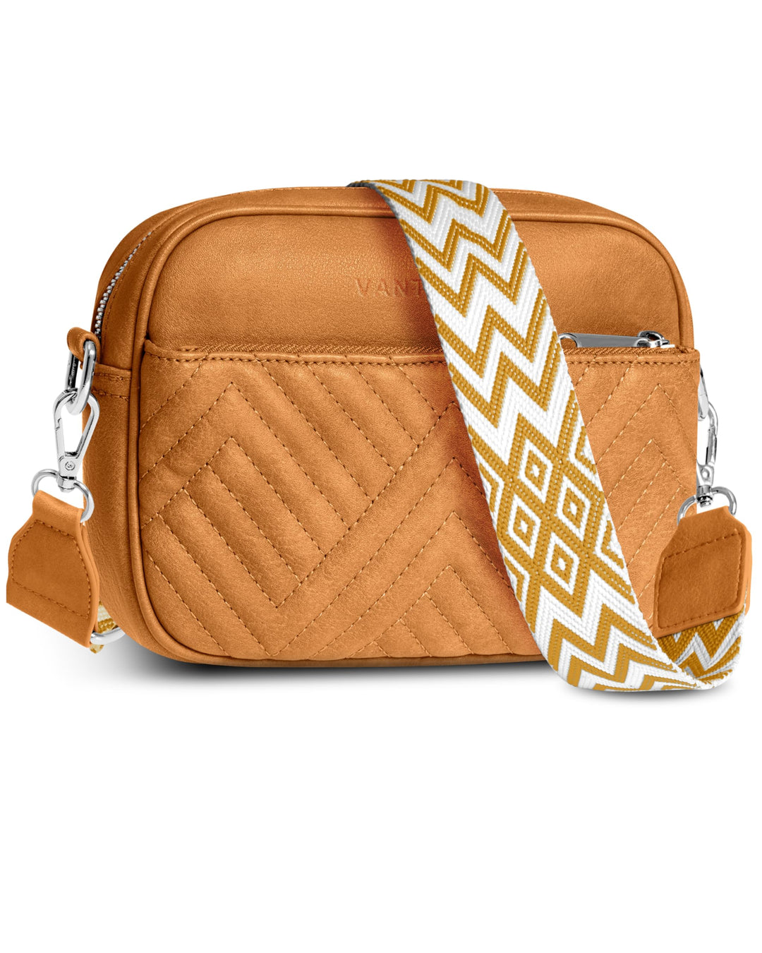 Quilted Crossbody Bags for Women with Anti-Pickpocket Clip