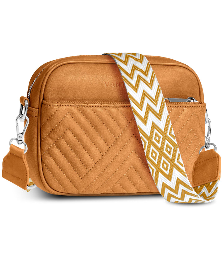 Quilted Crossbody Bags for Women with Anti-Pickpocket Clip
