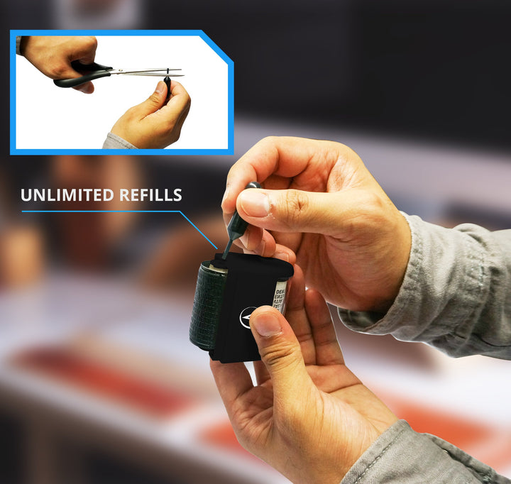 Identity Protection Roller Stamps