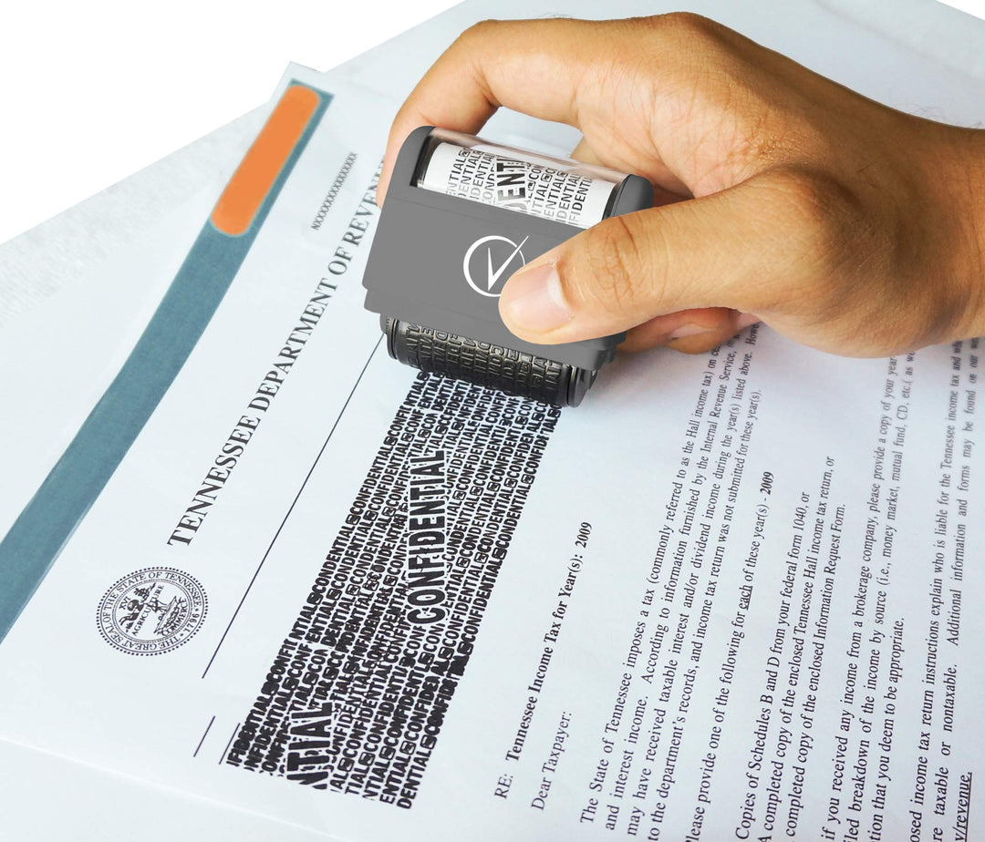 Identity Protection Roller Stamps