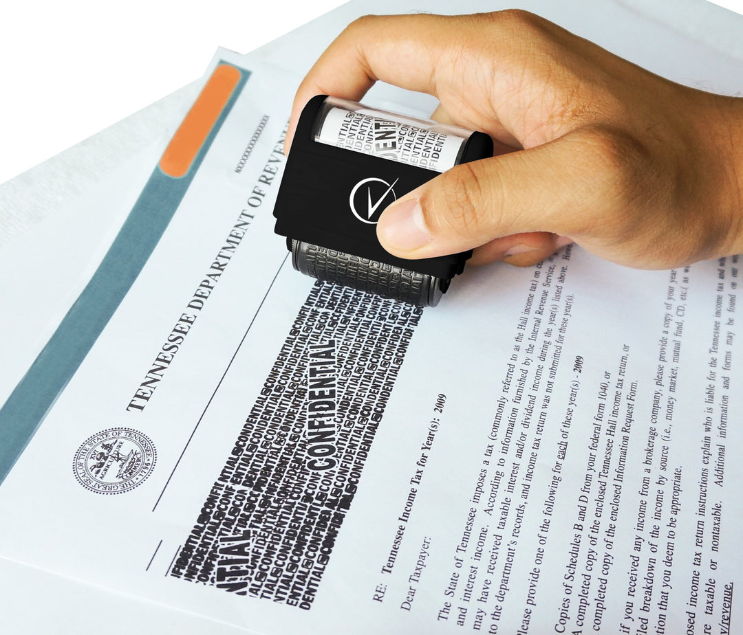 Identity Protection Roller Stamps