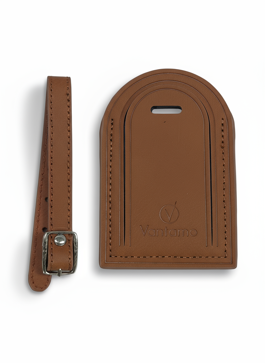 GIFT Brown Luggage Tag