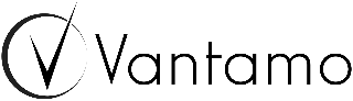 Vantamo.com logo black
