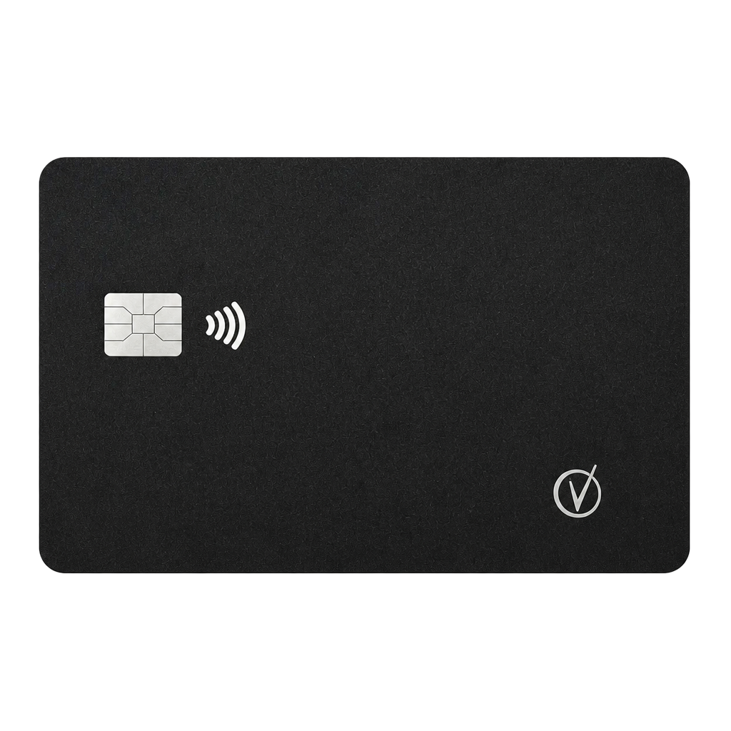 Black Vantamo tracker card